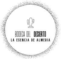 Bodegas del Desierto, La esencia de Almería logo blanco y negro
